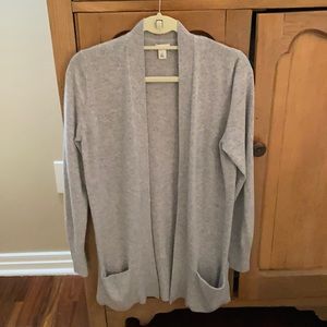 LL Bean “Women's Classic Cashmere Open Cardigan with Pocket”